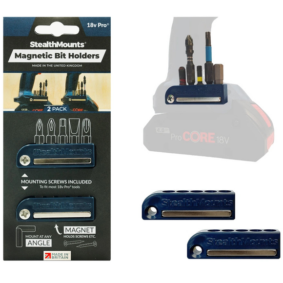 StealthMounts Magnetic Bit Holder for Bosch ProCore & Professional Tools