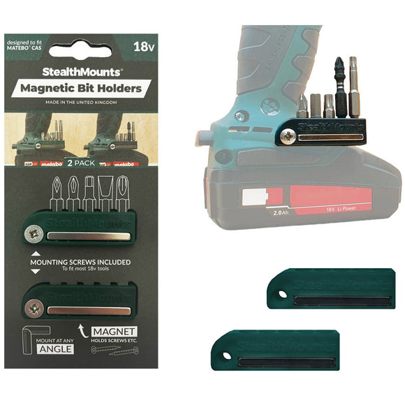 StealthMounts Magnetic Bit Holder for Metabo CAS Tools