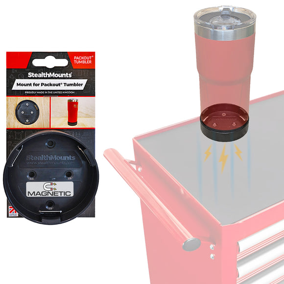 StealthMounts Magnetic Milwaukee Packout Tumbler Holder