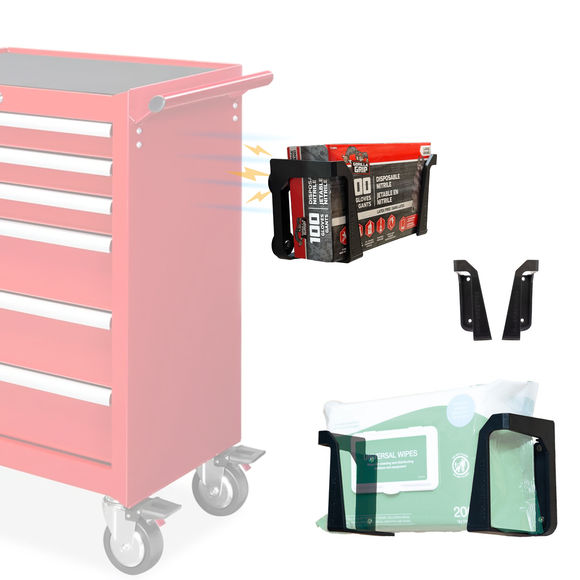 StealthMounts Magnetic Wipe & Glove Holders - 1 Pack