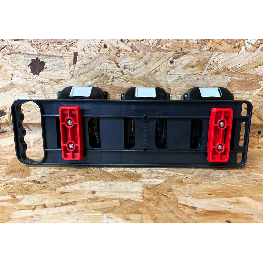 StealthMounts Makita 18v LXT Battery Holder Board with Handle