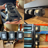 StealthMounts Makita 18v LXT Magnetic Battery Holder Board