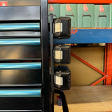 StealthMounts Makita 18v LXT Magnetic Battery Holder Board