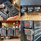 StealthMounts Milwaukee M18 Magnetic Battery Holder Board