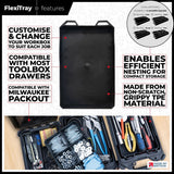 StealthMounts BLACK Open Compartment FlexiTray