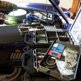 StealthMounts BLACK Open Compartment FlexiTray