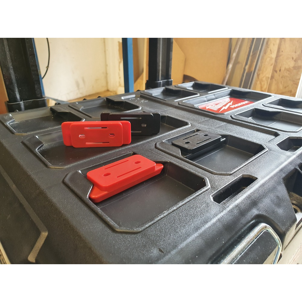 StealthMounts Packout Feet for Milwaukee Packout Milwaukee Packout Adapter