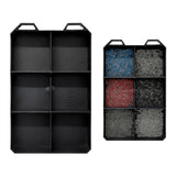 StealthMounts BLACK Six Compartment PacTray