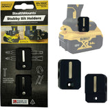 StealthMounts Stubby Magnetic Bit Holders for Dewalt XR & Flexvolt Tools