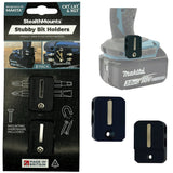 StealthMounts Stubby Magnetic Bit Holders for Makita CXT, LXT & XGT Tools