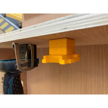 StealthMounts Tool Mount 12mm Spacers, Red, Yellow, Black & Teal