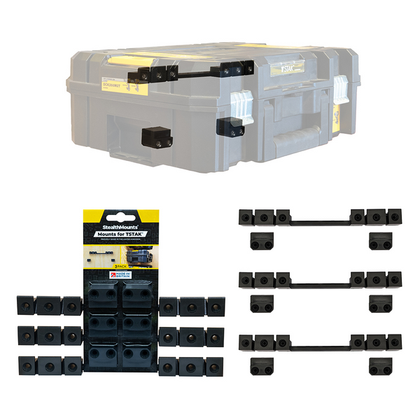 Wall Connector Lot De 6 Supports Muraux Pour Batteries Flex 24V - Organiseur D'atelier, Rangement Outils Organisateur Mural Outil Flex