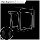 StealthMounts Wipe Holder 2 Pack