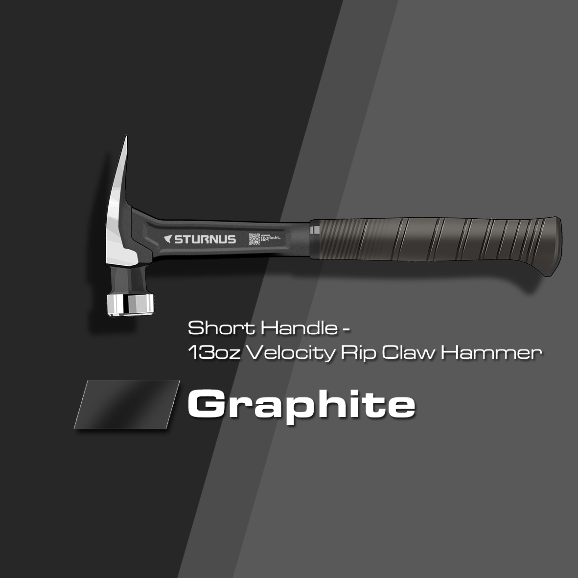 Sturnus Graphite 13oz Velocity Rip Claw Hammer