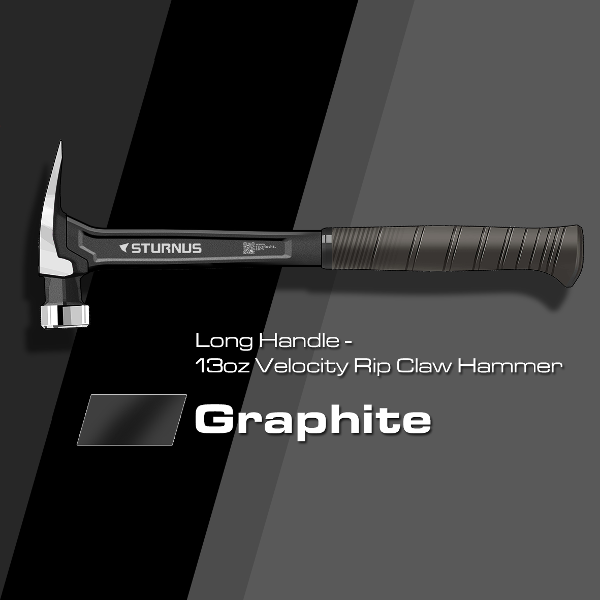 Sturnus Graphite 13oz Velocity Rip Claw Hammer