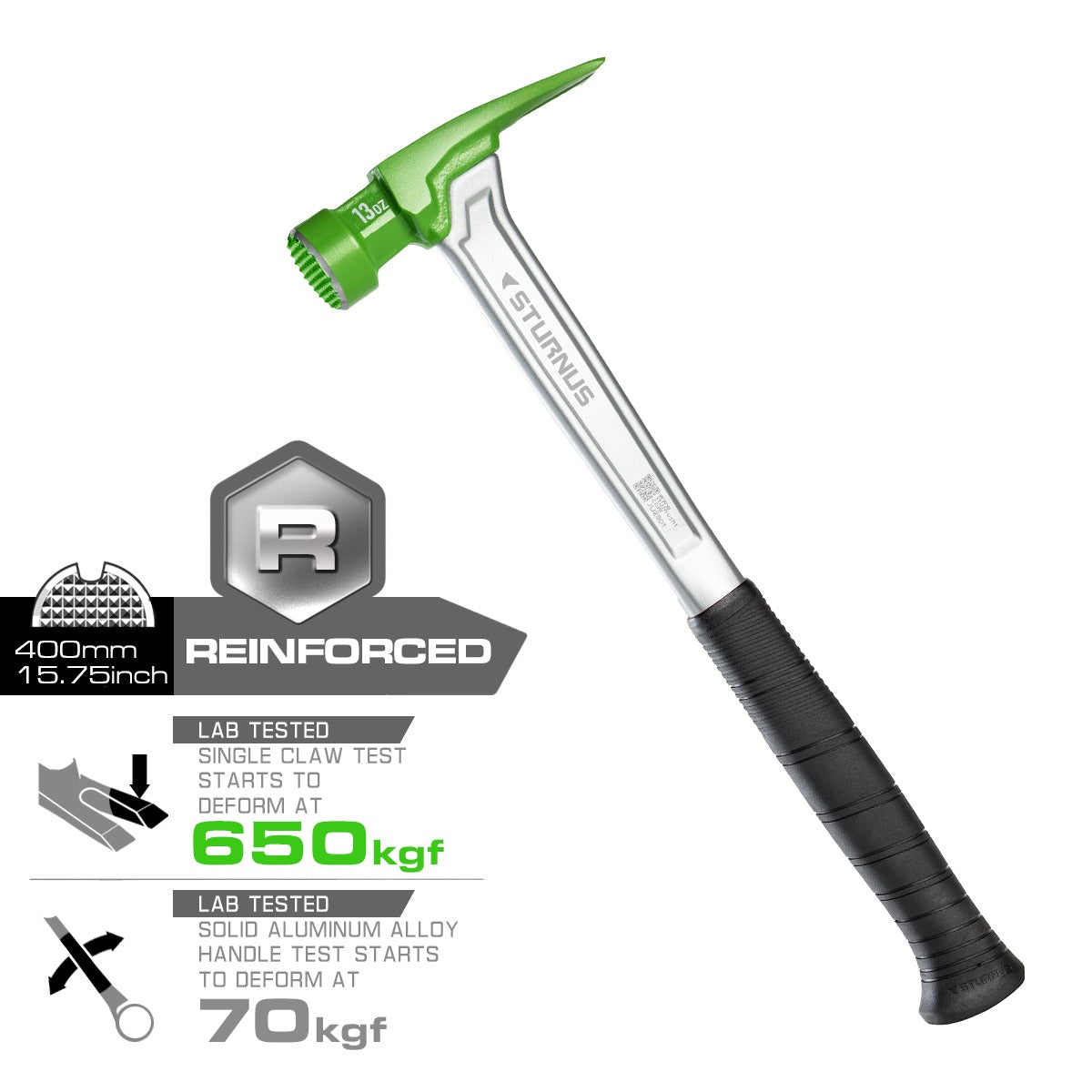 Sturnus Yellow 15oz Velocity Rip Claw Hammer