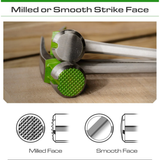 Sturnus Pink 13oz Velocity Rip Claw Hammer