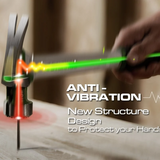 Sturnus Red 13oz Velocity Rip Claw Hammer