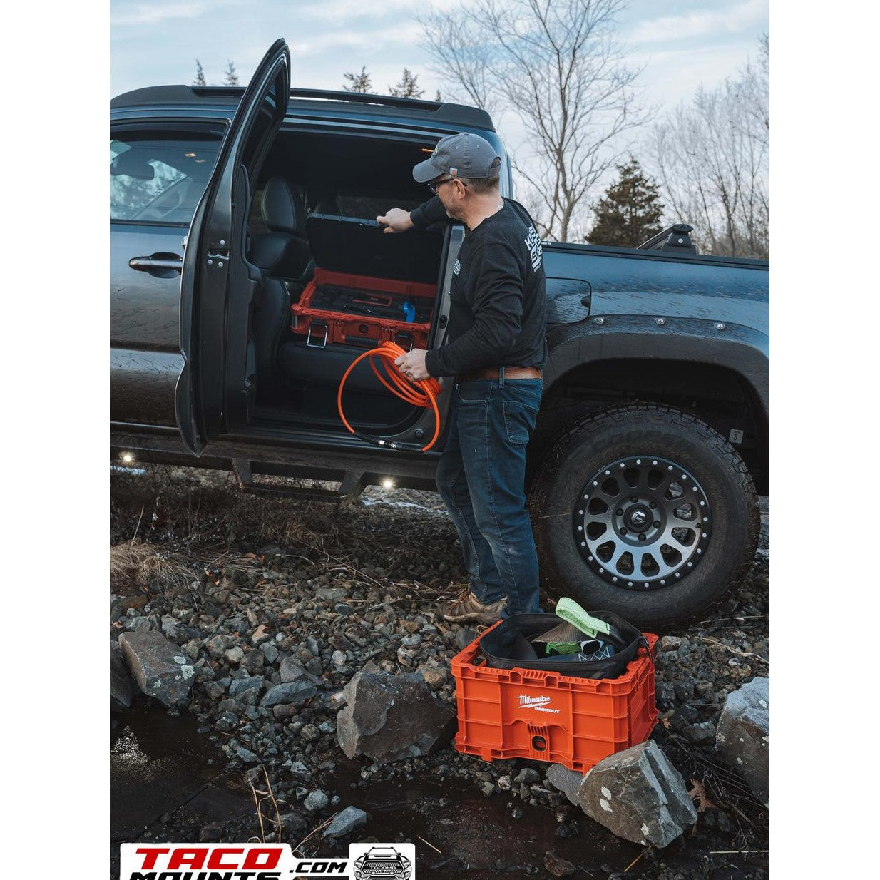 Taco Mount for Driver Side Rear Seat