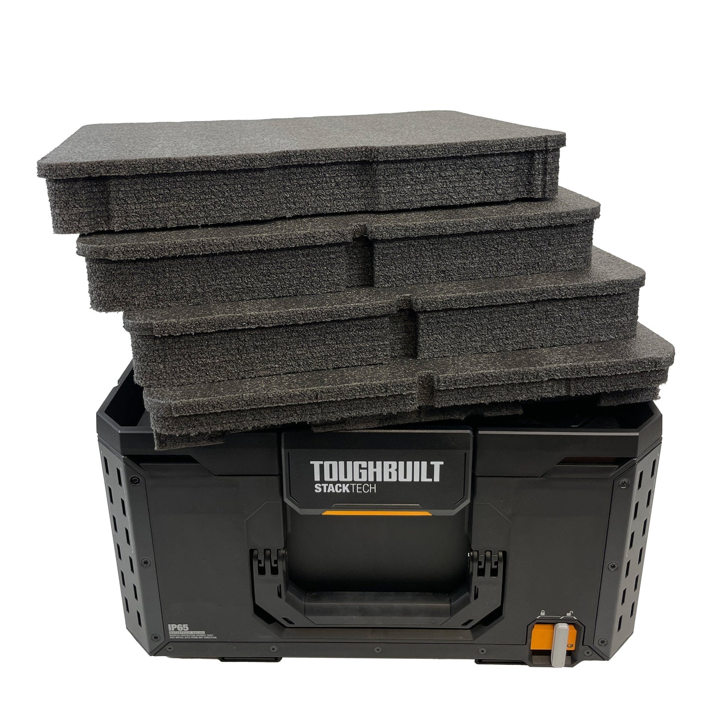 ToughBuilt StackTech Large Tool Box - Kaizen Inserts