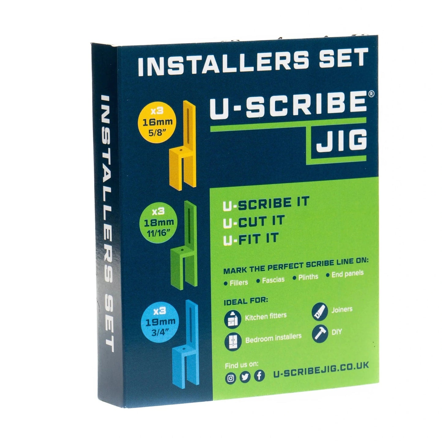 U-SCRIBE JIG - Cabinet Scribes Made Easy