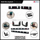 StealthMounts Wall Hive System Screwdriver Holders