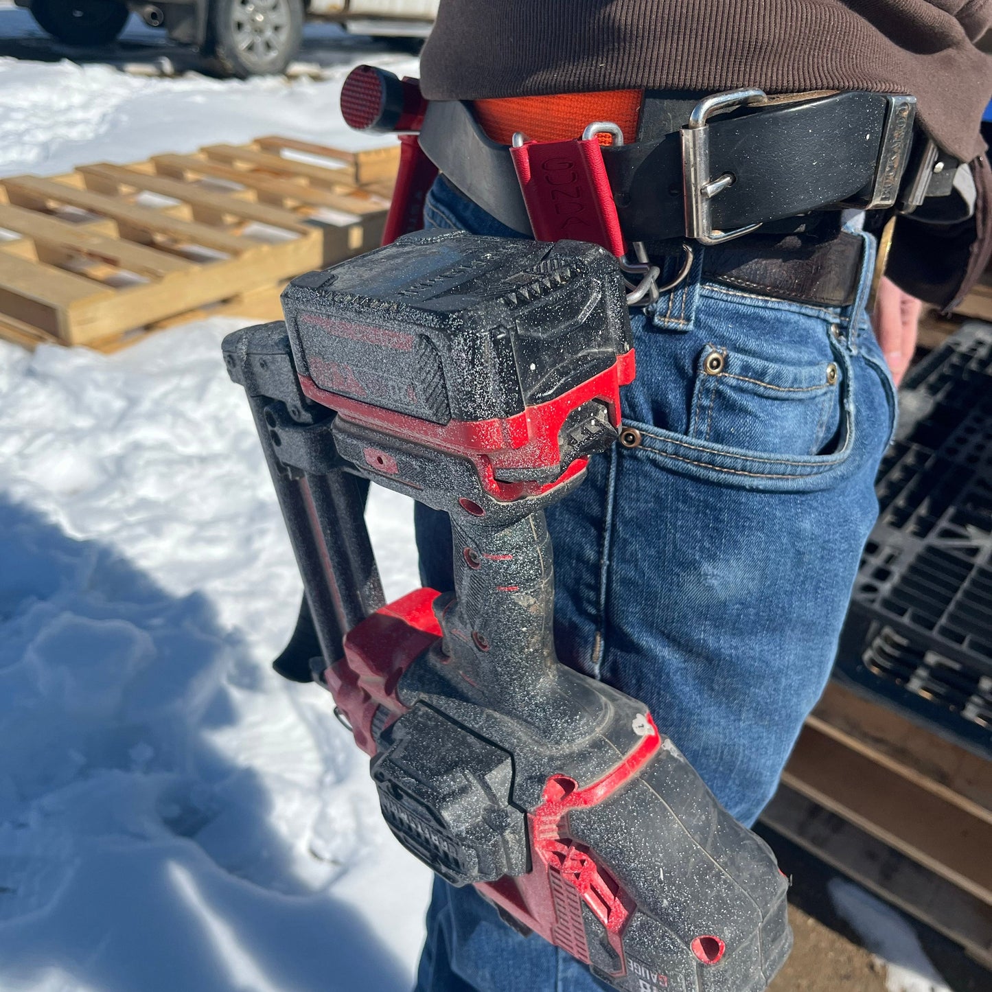 YM Carpenter MK5 Gundal Heavy Duty Tool & Nail Gun Holder