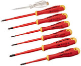 Felo 41380736 E-slim Insulated 7 Piece Screwdriver Set