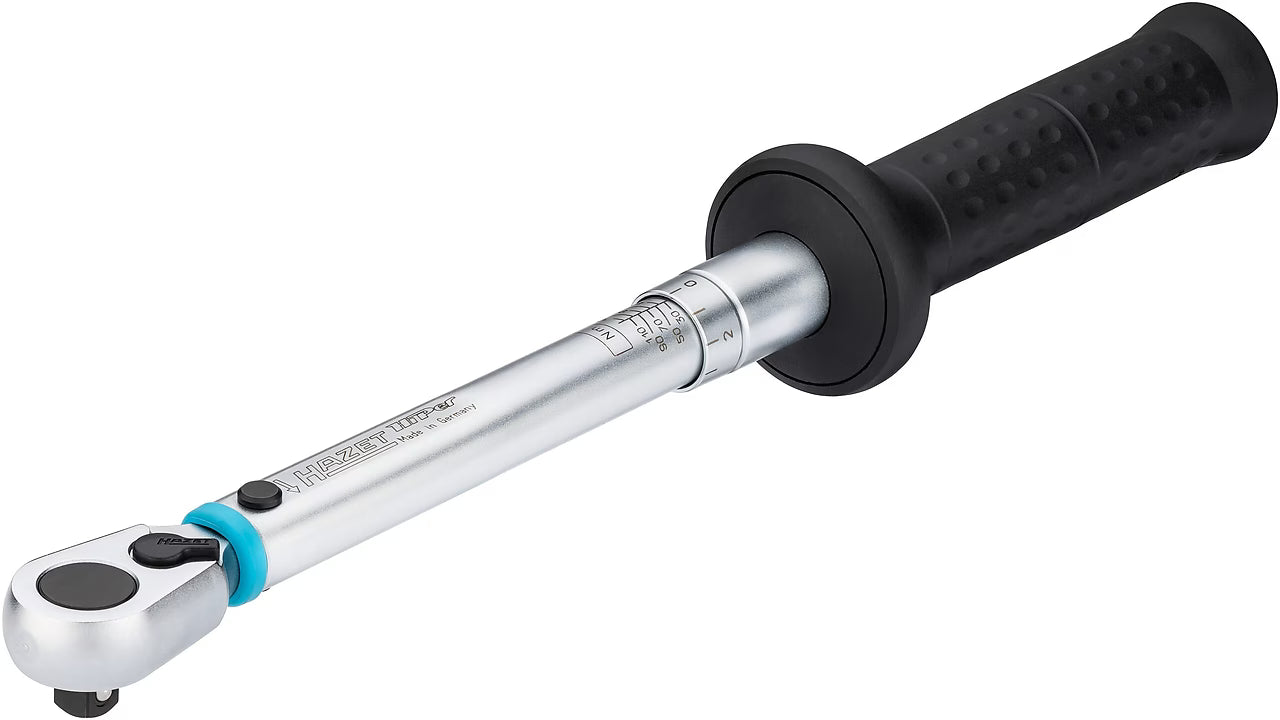 Hazet 6111-1CT 3⁄8″ Torque wrench ∙ 20 – 120 Nm ∙ ±2% ∙ With HiPer reversible ratchet