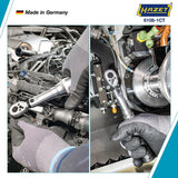 Hazet 6108-1CT  1⁄4″ Torque wrench ∙ 2 – 10 Nm ∙ ±2% ∙ With HiPer reversible ratchet