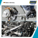 Hazet 6109-2CT 1⁄4″ Torque wrench ∙ 4 – 40 Nm ∙ ±2% ∙ With HiPer reversible ratchet