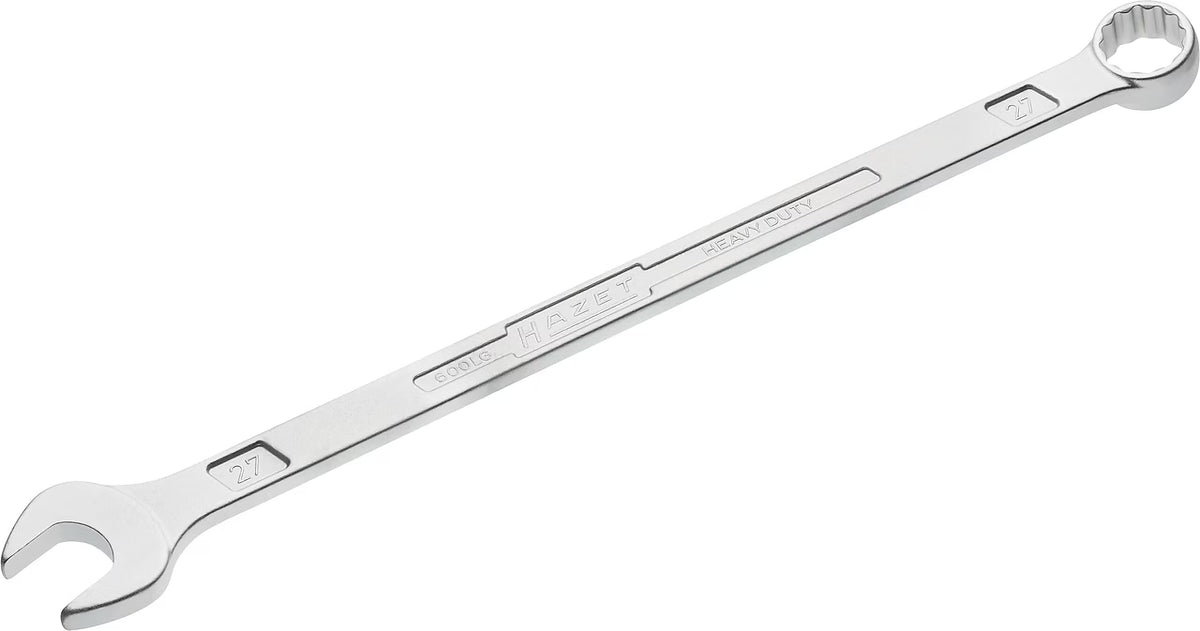 Hazet 600LG-27 Combination wrench ∙ extra long ∙ slim design