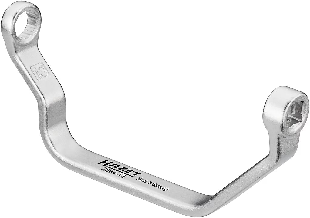 Hazet 2584-13 3⁄8″ Suction pipe / special wrench ∙ VAG ∙ 12-point outer profile ∙ 13 mm