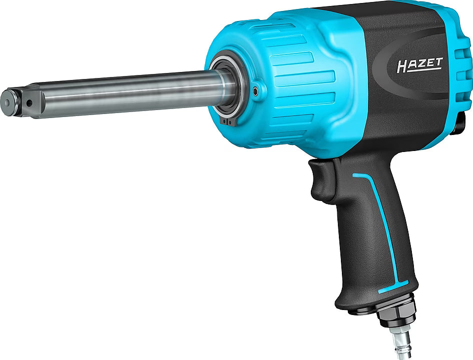 Hazet 9013LGTT 3⁄4″ Twin Turbo impact wrench ∙ long spindle ∙ 3800 Nm