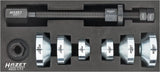 Hazet 4933-1/11 Double cone wheel bearing tool set