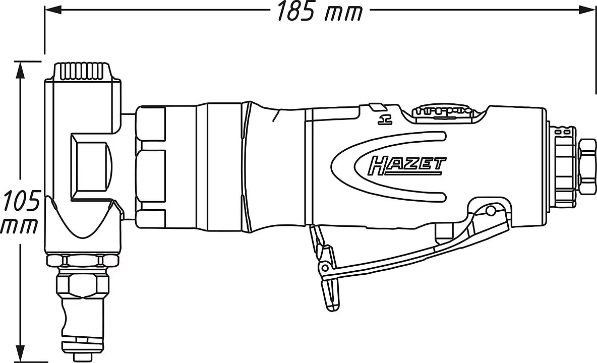 Hazet 9036N-1 Air nibbler
