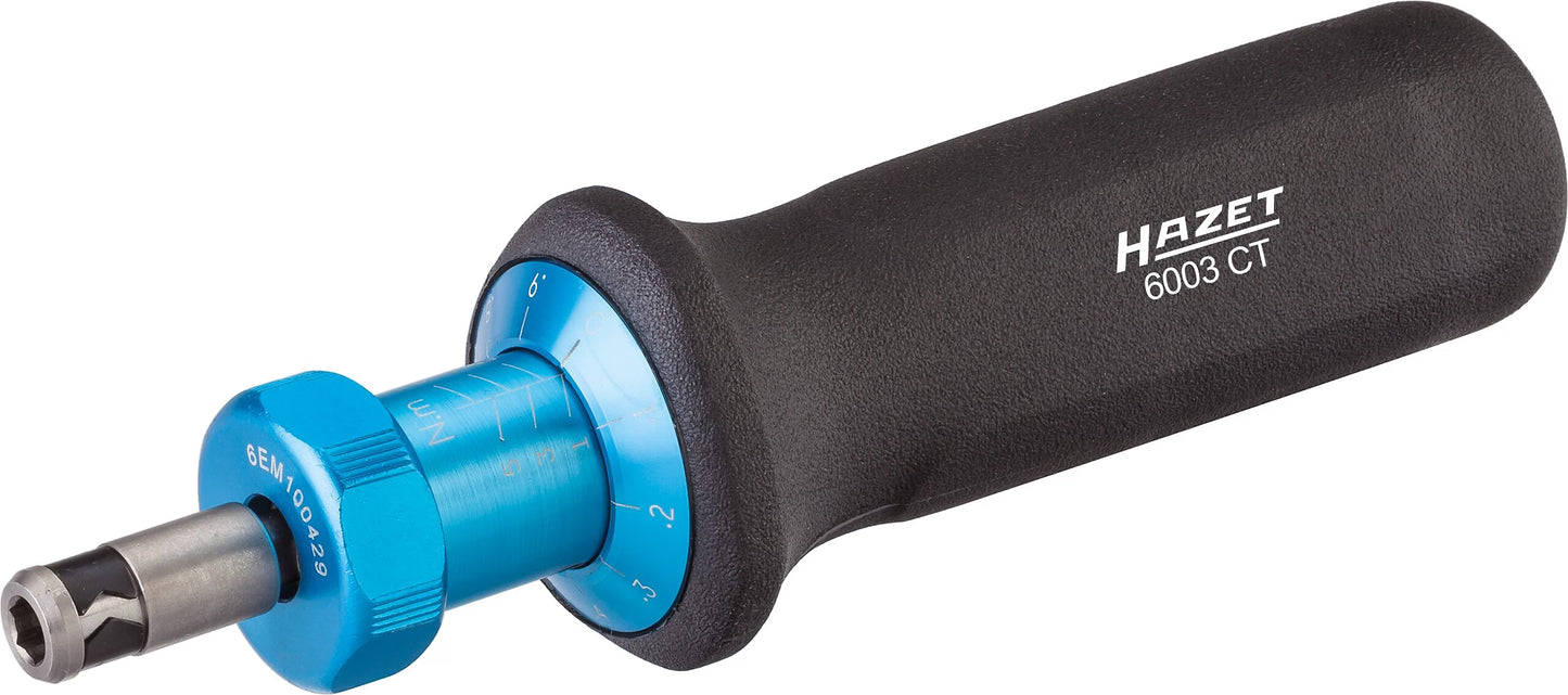 Hazet 6003CT 1⁄4″ Torque screwdriver ∙ 1 – 6 Nm ∙ ±5%