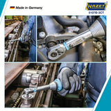 Hazet 5107B-3CT 1⁄4″ Torque wrench with reversible ratchet for screwdriver bits ∙ 1 – 9 Nm ∙ ±4%