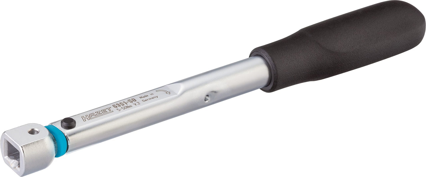 Hazet 6391-50 9 x 12 mm Torque wrench ∙ 5 – 50 Nm ∙ ±2%