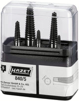 Hazet 840/5 Screw extractor set