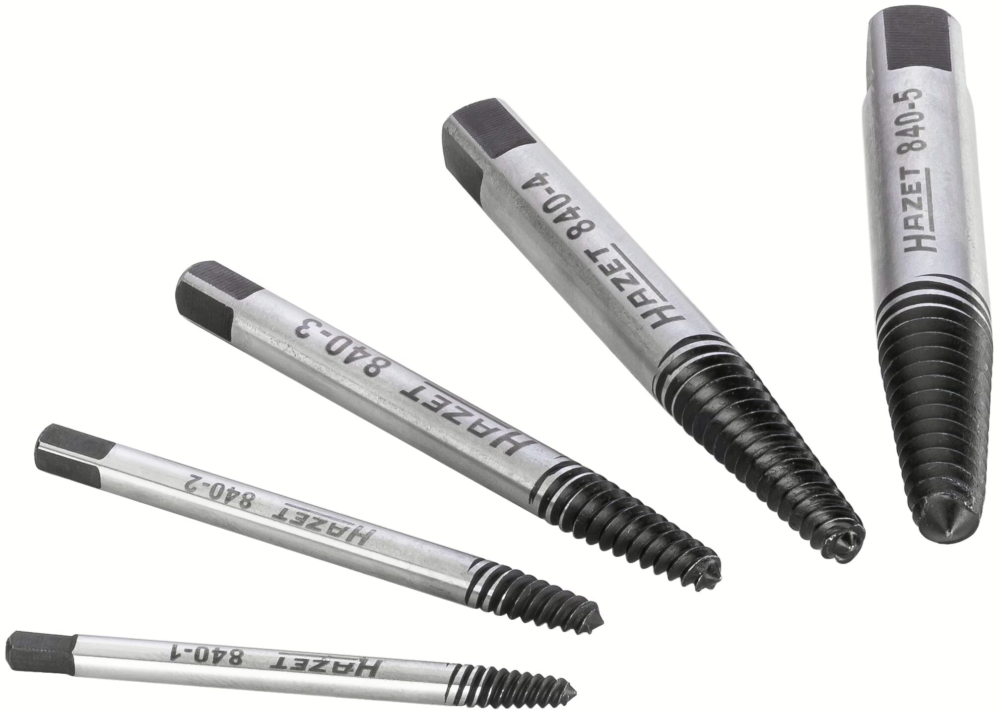 Hazet 840/5 Screw extractor set