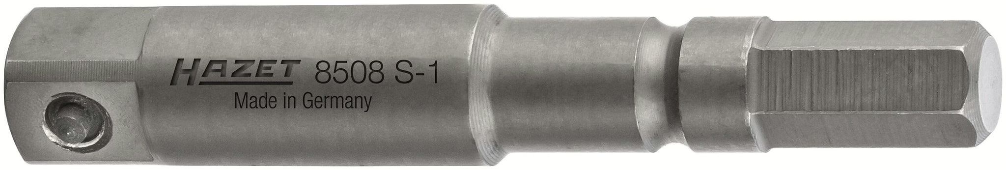 Hazet 8508S-1  Hexagon ∙ solid ISO 1173-A 5.5→1⁄4″ Impact adapter ∙ Length: 50 mm