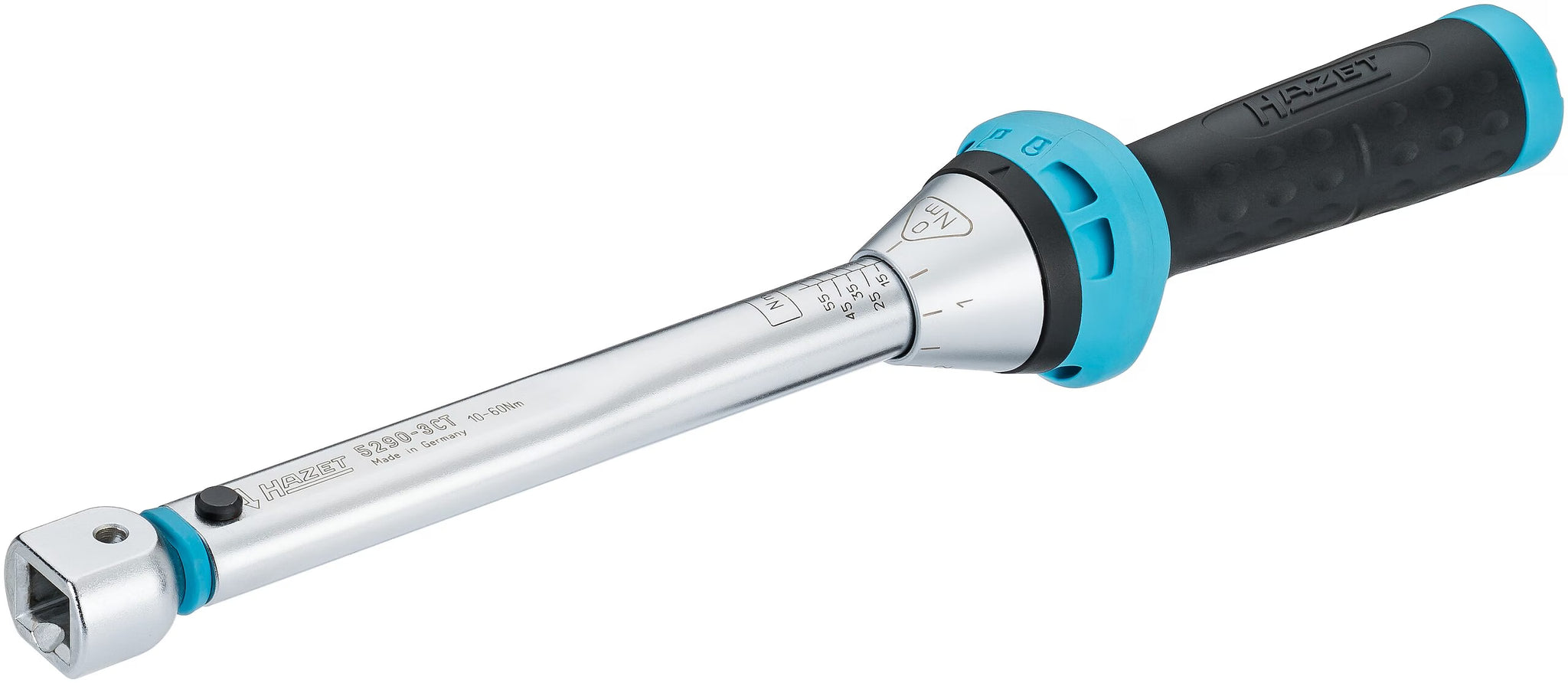 Hazet 5290-3CTCAL 9 x 12 mm Torque wrench with DAkkS calibration certificate ∙ 10 – 60 Nm ∙ ±3%