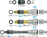 Hazet 4641/4 V-(ribbed) belt pulley tool