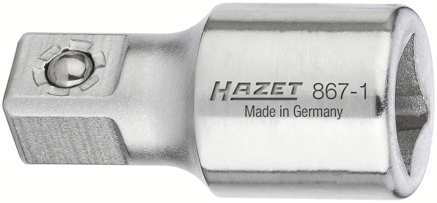 Hazet 867-1  1⁄4″→1⁄4″ Extension ∙ Length: 25 mm