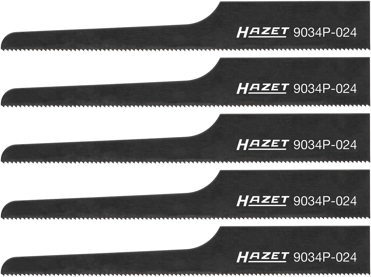Hazet 9034P-024/5 Sabre saw blades ∙ 24 teeth ∙ 5x
