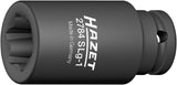 Hazet 2784SLG-1  1⁄2″ Impact socket ∙ with special profile ∙ Groove profile