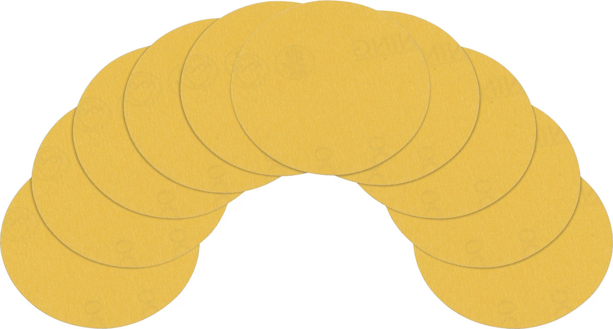 Hazet 9033-5-05/10 Grinding pads (spare) ∙ Grain size 400 ∙ ⌀ 76.2 mm