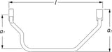 Hazet 2584-13 3⁄8″ Suction pipe / special wrench ∙ VAG ∙ 12-point outer profile ∙ 13 mm