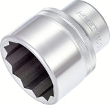 Hazet 1100Z-50 1″ Socket ∙ 12-point outer profile ∙ 50 mm